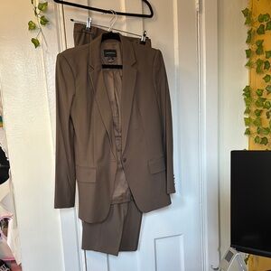 Club Monaco Brown Blazer Classic Suit Jacket
